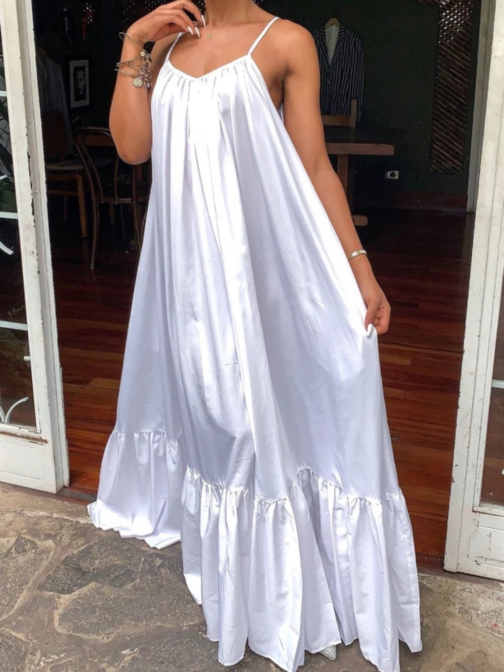 SUMMER DRESS GENNA white