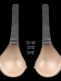 SILIKONSKI GRUDNJAK CLAIRISSA bež