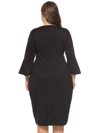 PLUS SIZE HALJINA CLARAL crna