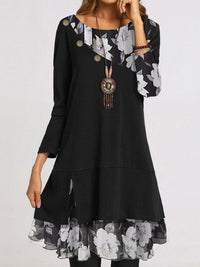 SUMMER DRESS FAEDRA black
