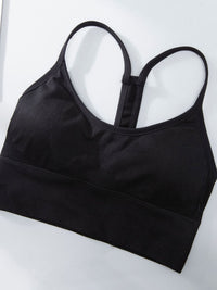 SPORT SEEMLEAS BRA CAMELAI black