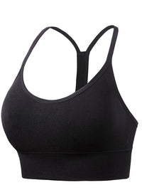 SPORT SEEMLEAS BRA CAMELAI black