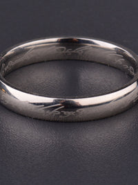 RING "LORD OF RINGS " silver