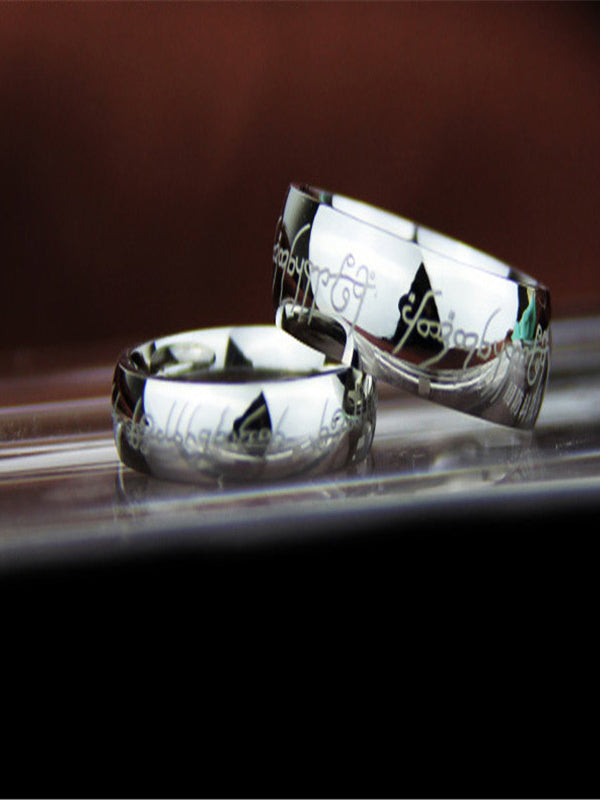 RING "LORD OF RINGS " silver