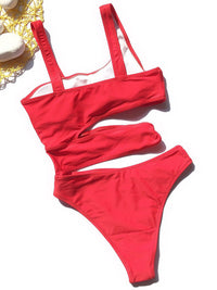 MONOKINI JOHANA crveni