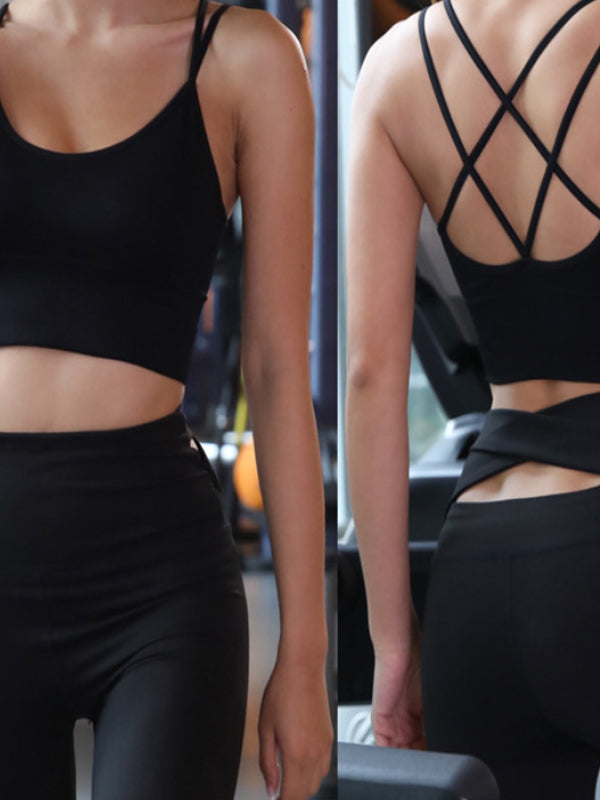 SPORT SEEMLEAS BRA CALEDONIA black