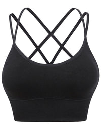SPORT SEEMLEAS BRA CALEDONIA black