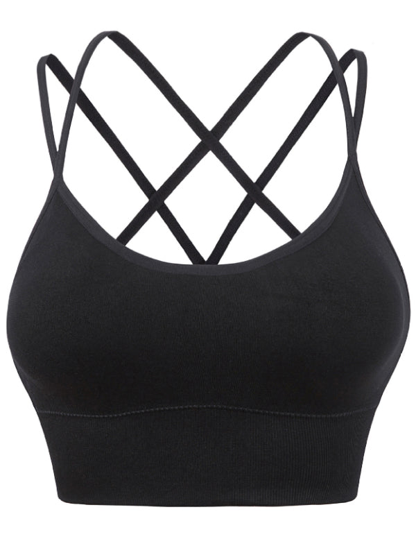 SPORT SEEMLEAS BRA CALEDONIA black