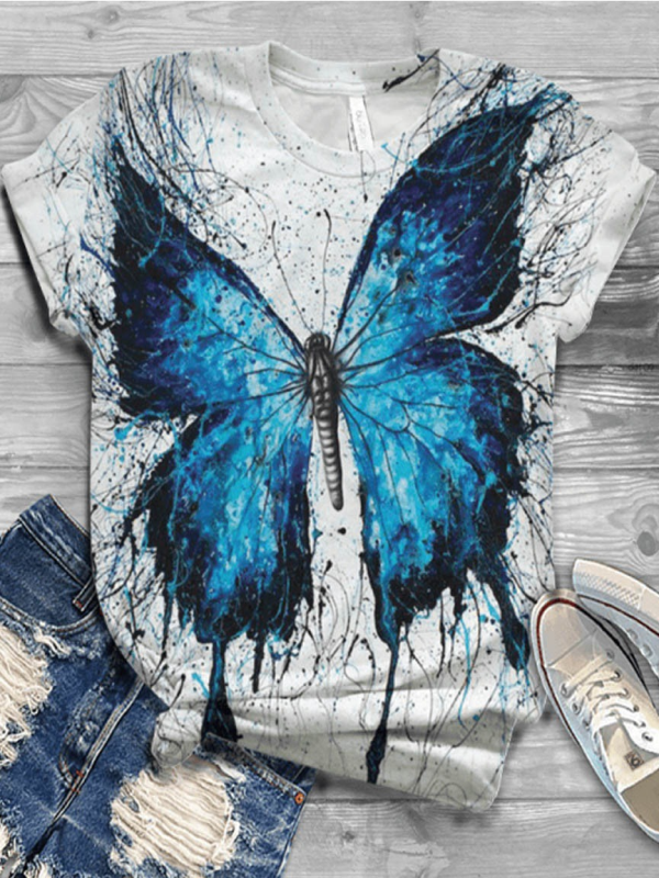 SHIRT DILANI white and blue