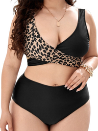 BIKINI VIOLETTA crni i leopard