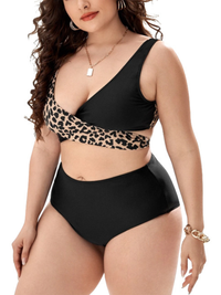 BIKINI VIOLETTA crni i leopard
