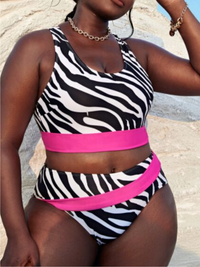 BIKINI ODOLIA crno-bijeli