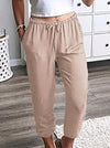 CASUAL PANTS HONORE beige