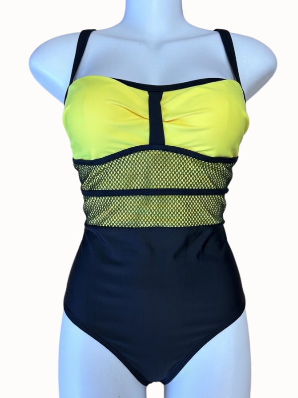 MONOKINI KAORINA black and yellow