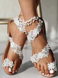 SANDALS MARVINA white