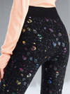 LEGGINGS VAIA black and multicolor