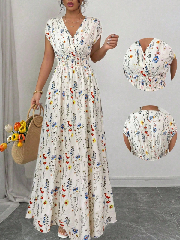 LONG ELEGANT DRESS HANNAH beige