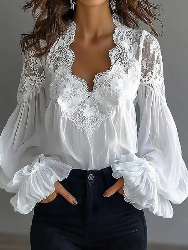 <tc>ELEGANTNA BLUZA GERTADA bijela </tc>