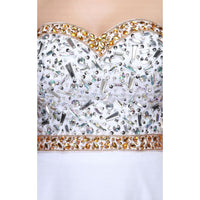 EVENING DRESS BLUSSIE white