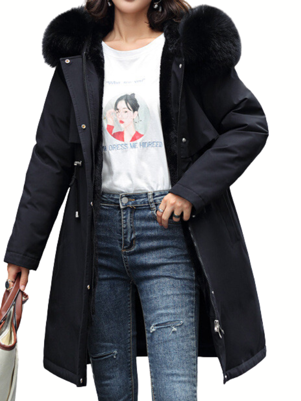 WINTER JACKET GOULIE black