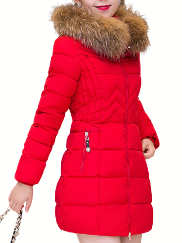 PARKA REINA red