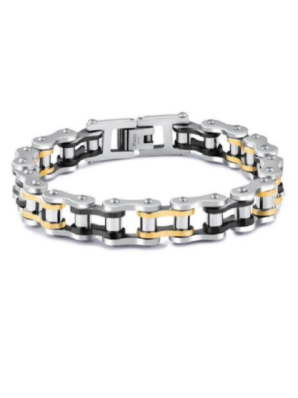 MEN BRACELET BAB silver gold