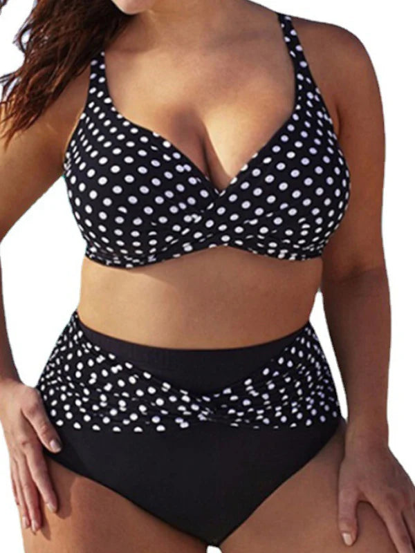 PLUS SIZE BIKINI DANELLA black