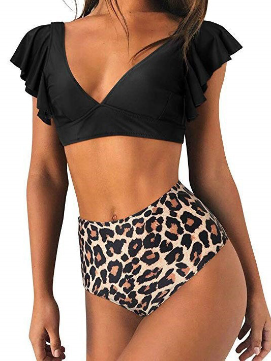 BIKINI TITANNA crni i leopard