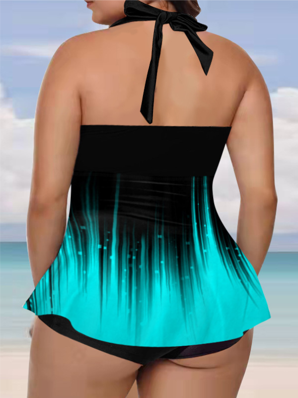 TANKINI EDITTA crno-plavi